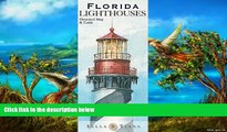 Big Deals  Florida Lighthouses Illustrated Map   Guide  Best Buy Ever