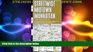 Deals in Books  Streetwise Midtown Manhattan Map - Laminated City Street Map of Midtown Manhattan,