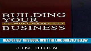 [READ] EBOOK Building Your Network Marketing Business 10 CD Pack ONLINE COLLECTION