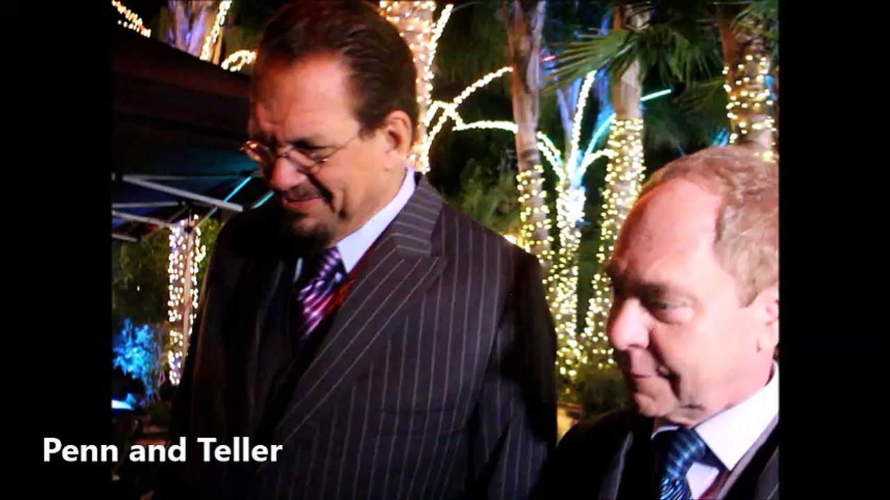Penn and Teller at 2016 Hollywood Walk of Fame Honors