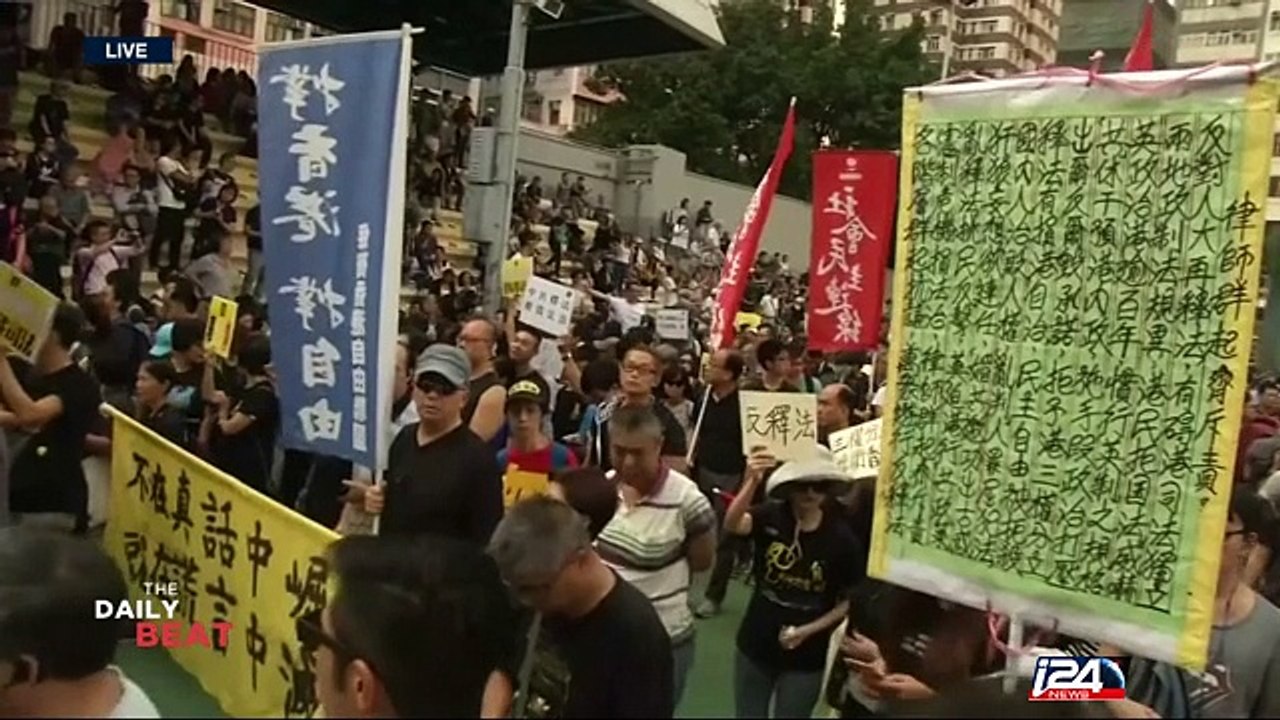 Hong Kong - China bars 2 democratically elected legislators from office