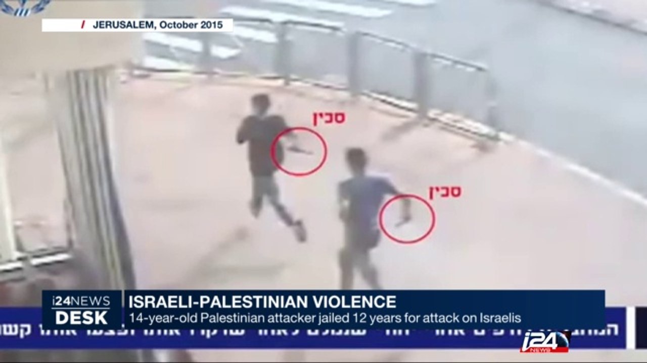 14-year-old Palestinian attacker jailed 12 years for attack on Israelis