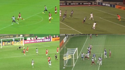 Foi por pouco! Quem perdeu o gol mais feito do fim de semana?