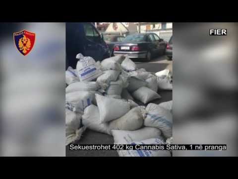 402 kg kanabis në furgon, pranga 25 – vjeçarit