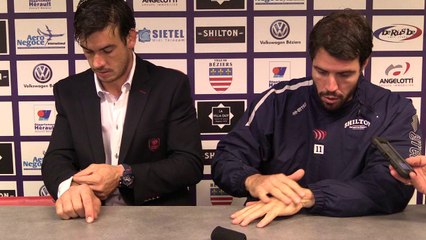 Réactions d'après-match ASBH - Stade Montois J10 Pro D2 : François Ramoneda & Jean-Baptiste Peyras-Loustalet  04.11.2016