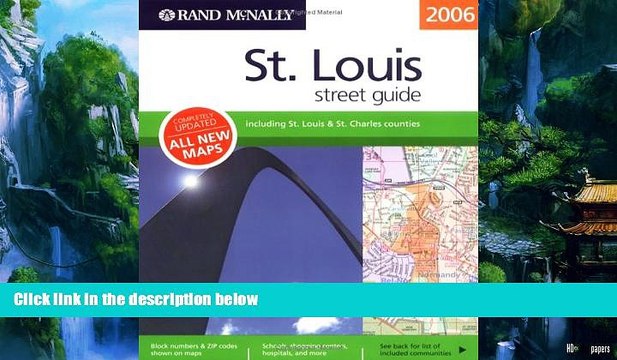 Best Buy Deals Rand McNally 2006 St. Louis Street Guide (Rand McNally Streetfinder) Best Seller