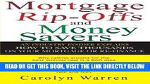 [FREE] EBOOK Mortgage Ripoffs and Money Savers: An Industry Insider Explains How to Save Thousands
