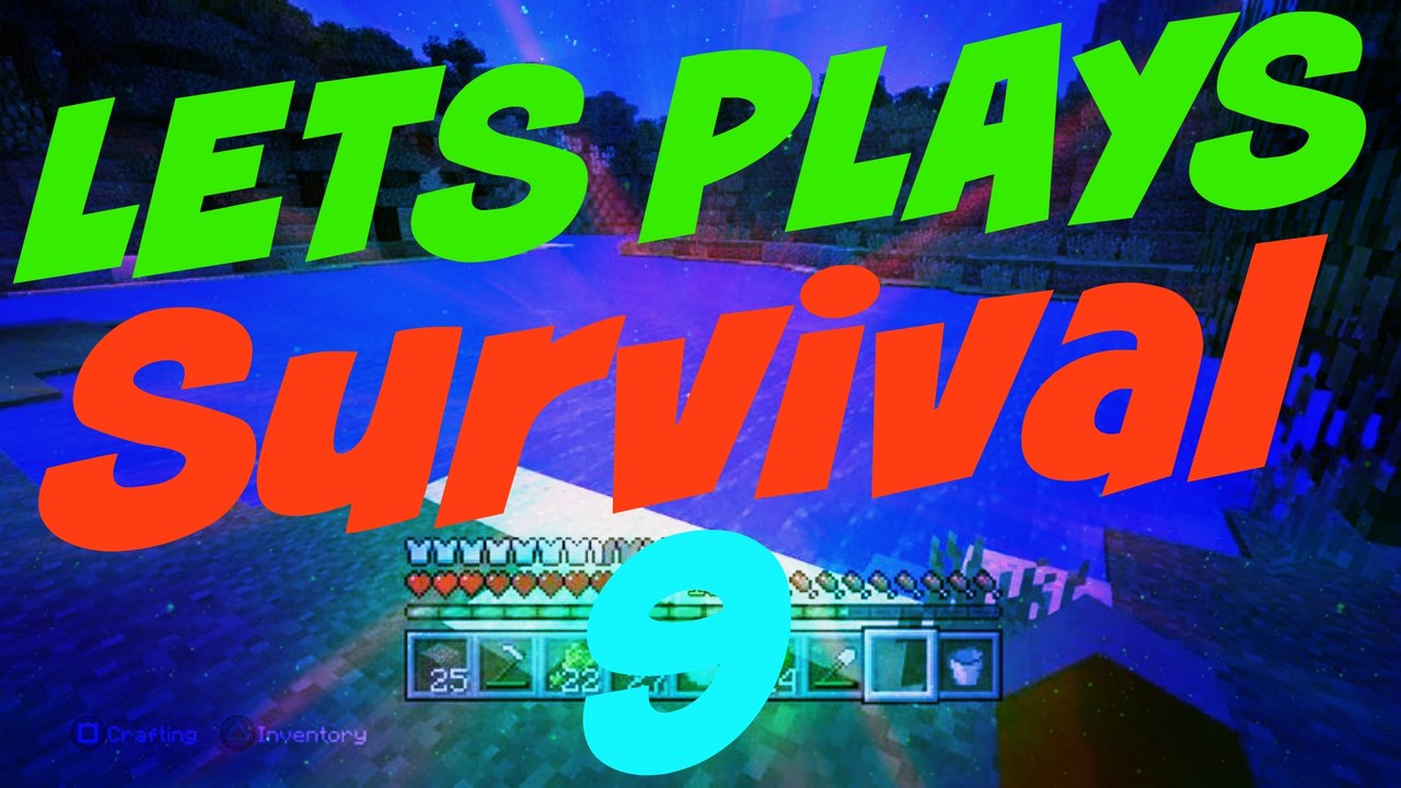 Minecraft PS4 LETS PLAYS SURVIVAL! [9]
