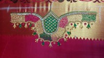 Lakshmi Maggam Work - Peacock Design For Bridal Blouse