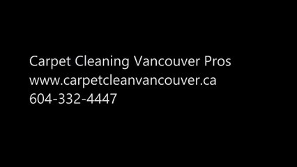 Vancouver Carpet Cleaning
