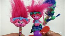 2016 DREAMWORKS TROLLS MOVIE CANDY FAN TOYS McDONALD'S HAPPY MEAL TOYS COMPLETE SET 2 KID COLLECTION-kids toys