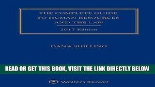 [FREE] EBOOK Complete Guide to Human Resources and the Law, 2017 Edition ONLINE COLLECTION