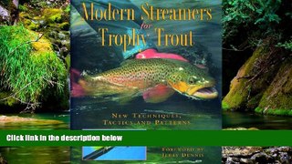 Ebook Best Deals  Modern Streamers for Trophy Trout: New Techniques, Tactics, and Patterns  Full