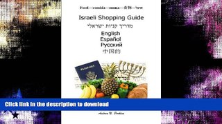 FAVORITE BOOK  Israeli Shopping Guide  PDF ONLINE