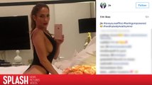 Jennifer Lopez zeigt ein Foto von sich, dass an Kim Kardashian erinnert