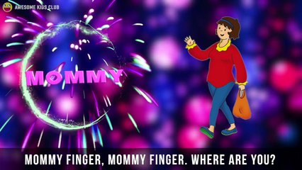 PBS Kids Caillou Finger Family Song!