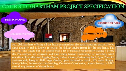 Tremendous Homes at Gaur Siddhartham, Siddharth Vihar Ghaziabad