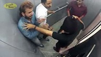 People Trapped With Killers In Lift