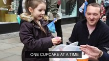 Sweet Girl Gives Homeless People A Special Treat!