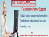 Facebook Customer Support troubleshoot all issues instantly on phone call @ 1-866-224-8319