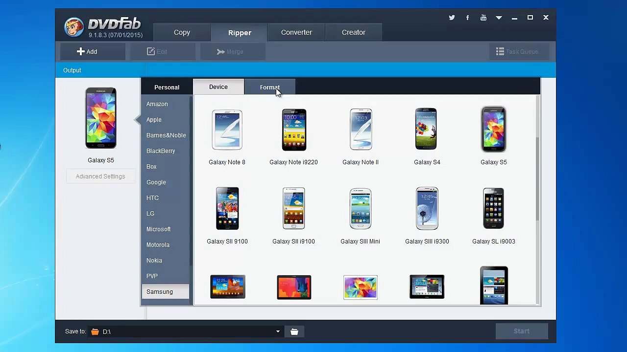 How to rip DVD to M2TS with DVDFab