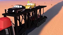 3 Voitures de course & Spid à la Flash McQueen de Disney Cars 2 | Dessins animés pour enfants