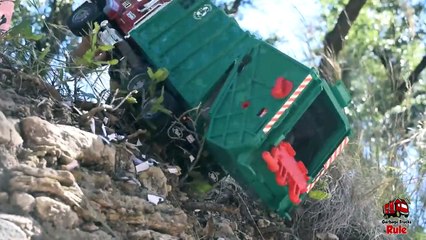 Garbage Truck Videos For Children l Trash Truck Land Fill FAIL l Garbage Trucks Rule part3