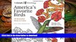 FAVORIT BOOK America s Favorite Birds: 40 Beautiful Birds to Color PREMIUM BOOK ONLINE