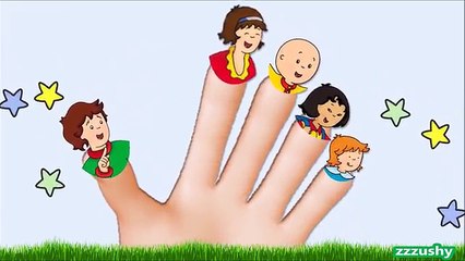 Caillou Finger Family Song and Nursery Rhymes For Children