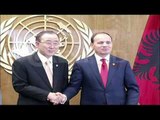 Presidenti Nishani takon Sekretarin e Përgjithshëm të OKB-së