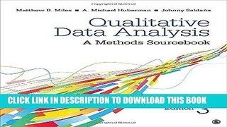 [PDF] Qualitative Data Analysis: A Methods Sourcebook Popular Collection