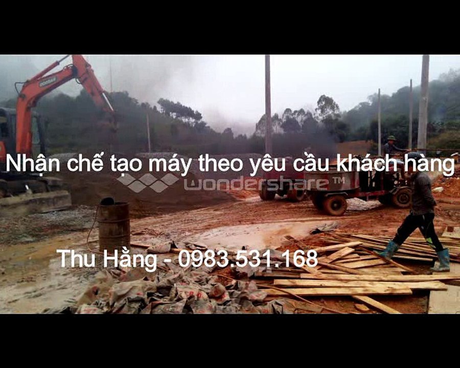 Máy trộn bê tông tự hành 6 bao hàng có sẵn tại kho