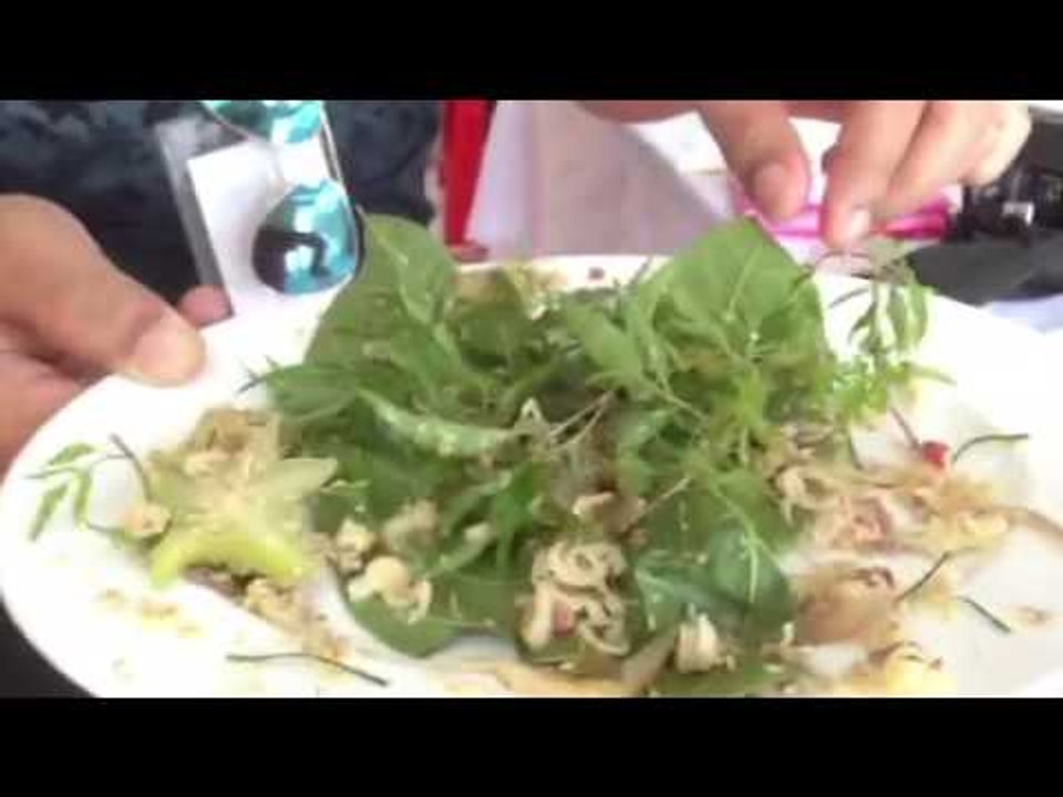 Dê tái chanh và bánh đa trộn ở Tuyên Quang