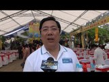 TT Nguyễn Thanh Sơn trả lời truyền thông sau đại lễ cầu siêu tại tỉnh Hà Giang