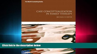 Fresh eBook Case Conceptualization in Family Therapy