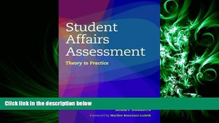 Fresh eBook Student Affairs Assessment: Theory to Practice