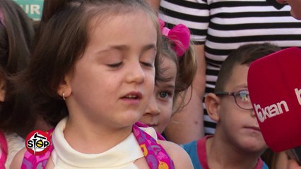 Stop - Babrru...kopshte te mbyllur dhe femije ne mes te rrugeve! (16 shtator 2016)