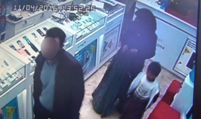 Peçeli Tırnakçı Kameraya Böyle Yakalandı