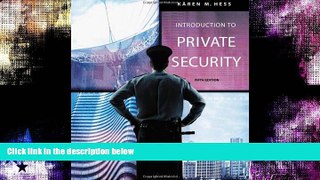 Enjoyed Read Introduction to Private Security