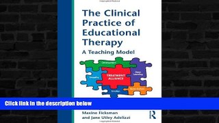 Fresh eBook The Clinical Practice of Educational Therapy: A Teaching Model
