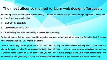 how-to-learn-web-design-easily