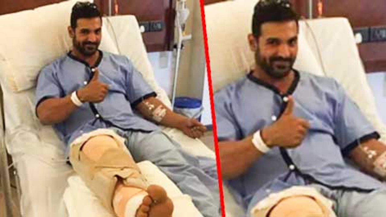 VIDEO john abraham INJURED, BLEEDING During Force 2 Shoot