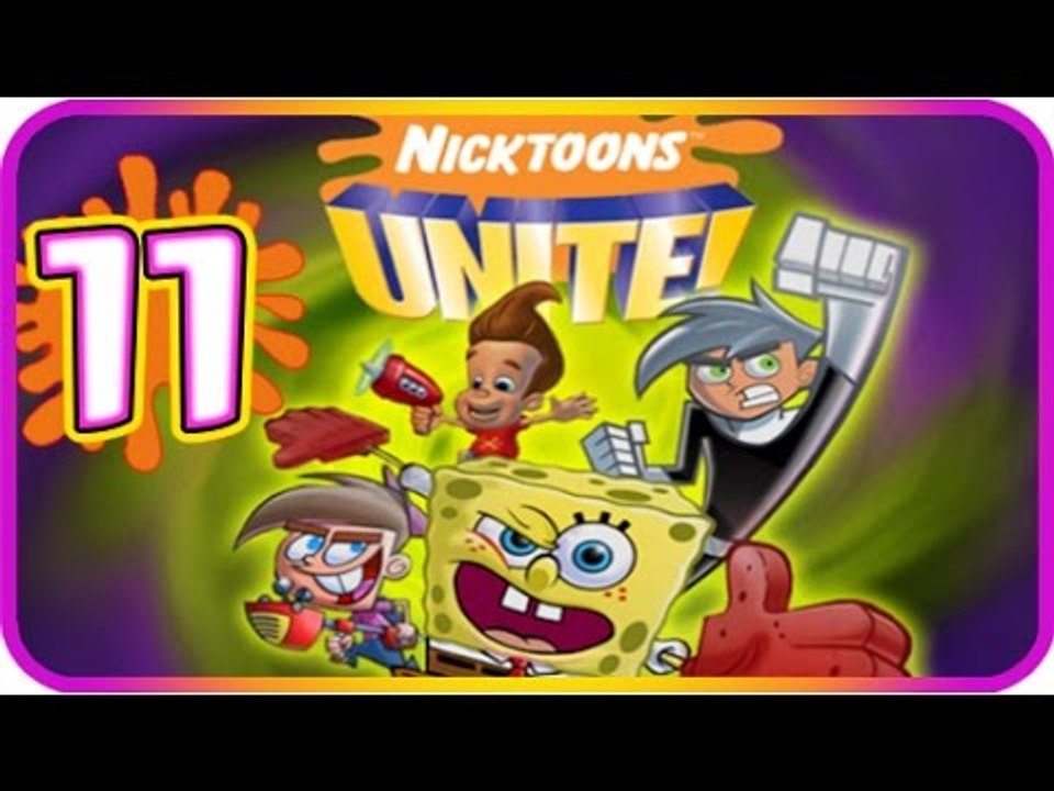 Nicktoons Unite Walkthrough Part 11 (PS2, Gamecube) Fantastic Voyage of Goddard + Boss