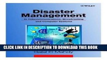 [PDF] FREE Disaster Management in Telecommunications, Broadcasting and Computer Systems [Read]