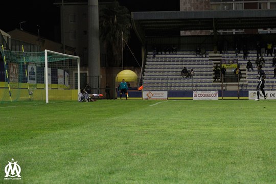 CFA - Toulon 2-1 OM : le but d'Aaron Leya Iseka (6e sp)