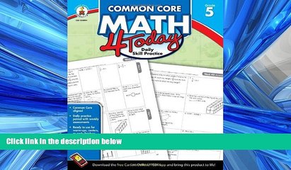 Online eBook Common Core Math 4 Today, Grade 5 (Common Core 4 Today)