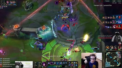 WHEN BJERGSEN VS FAKER IN NA CHALLENGER