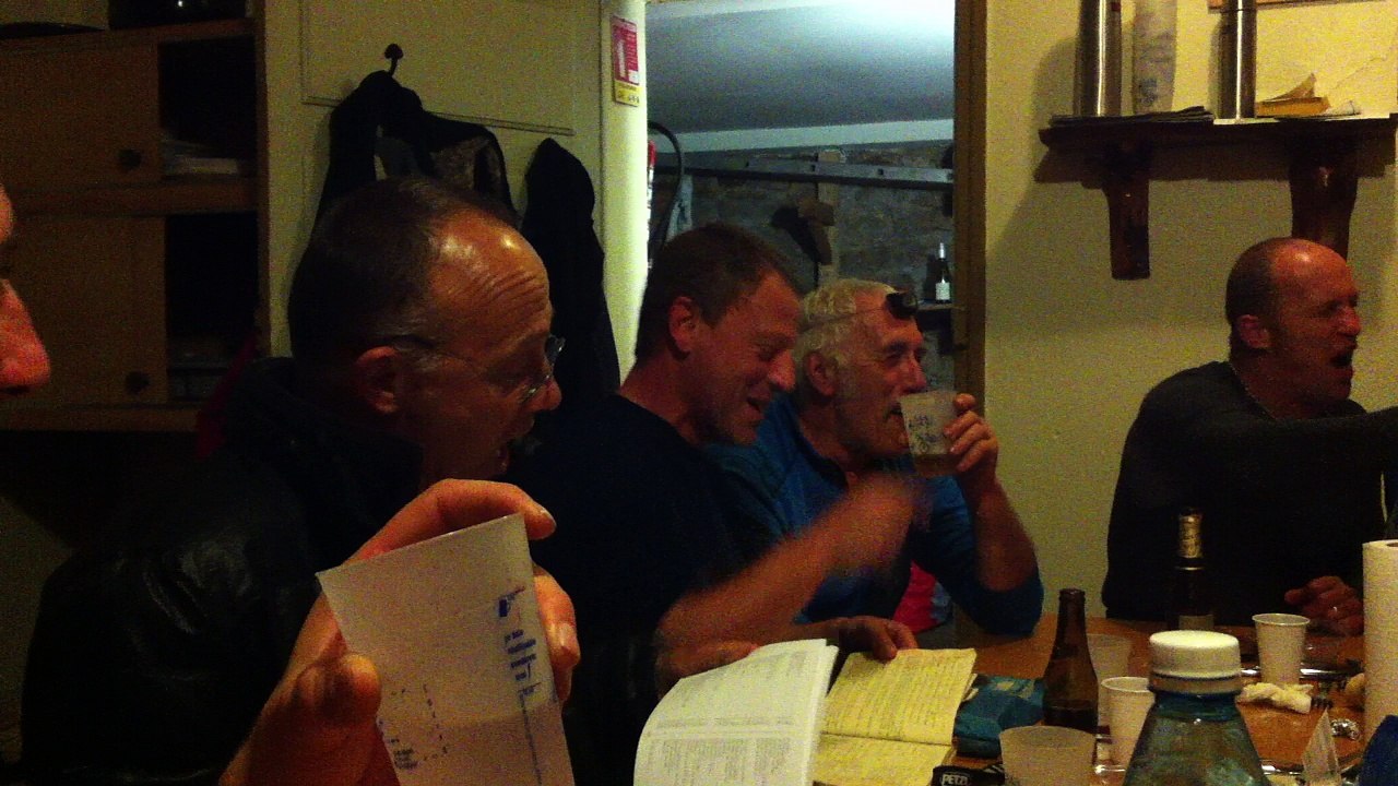 Nuit dans la cabane de Pré Grandu