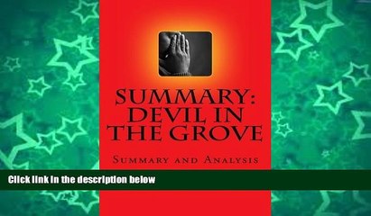 READ book  Devil in the Grove | Summary: Summary and Analysis of Gilbert King s Devil in the