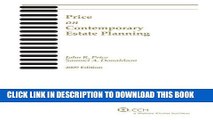 [PDF] FREE Price on Contemporary Estate Planning (2009) [Download] Full Ebook